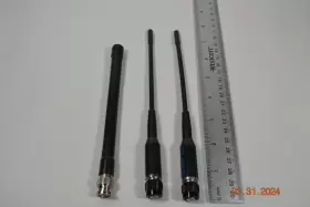 Eb-a0117 Panasonic & Yaesu 2 Antennas With Tnc Connector And 1 Yeasu Bnc