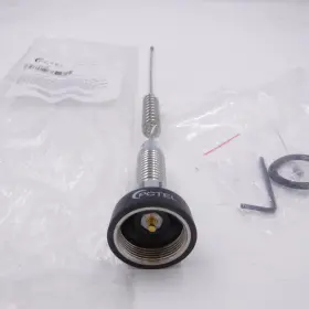 Max7603s Pctel 760-870 Mhz 3db Open Coil Chrome Mobile Antenna With Spring #2