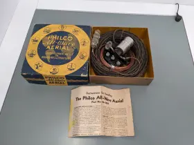 40-5656 Philco All-wave Aerial Antenna Kit Nos With Box And Instructions Vtg