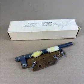 Philmore P5078 Vtg 1 - Radio Loop Antenna Coil Mounted On Fiber Board Broadcast