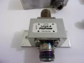 Lcu2.4 Polyphaser Set Of 3 Lightning Protectors #2 Lcu2.4 Polyphaser Set Of 3 Lightning Protectors #2