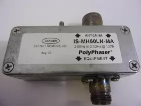 Lcu2.4 Polyphaser Set Of 3 Lightning Protectors #3 Lcu2.4 Polyphaser Set Of 3 Lightning Protectors #3