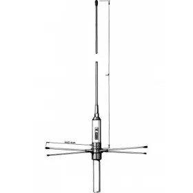 Procomm Pcf6 6 M 1000khz Vhf Fiberglass Antenna Black