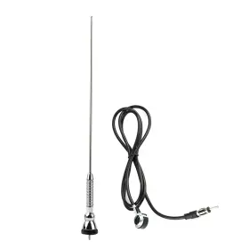 Qiiluzqsgbs237 Qiilu Antena Para Radio De Carro 18.5inch Universal Car Roof Am Silver