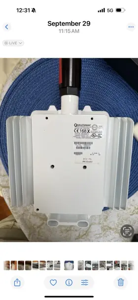 Qualcomm Gsp-2400 Analog Radio/antenna Unit 10-81390-15