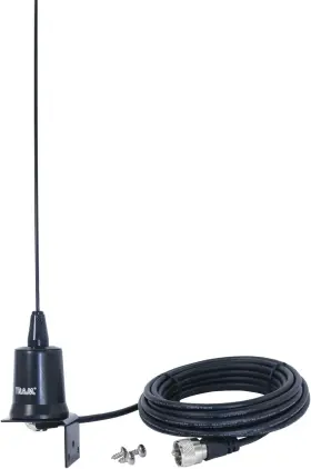 R 10250 144mhz-174mhz Tunable Vhf 3dbd Gain Trunk/hole Mount Nmo Antenna Blac