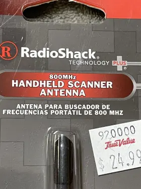 2000283 Radioshack 040293168919 Radio Shack 800 Mhz Handheld Scanner Antenna New In Package #2 2000283 Radioshack 040293168919 Radio Shack 800 Mhz Handheld Scanner Antenna New In Package #2