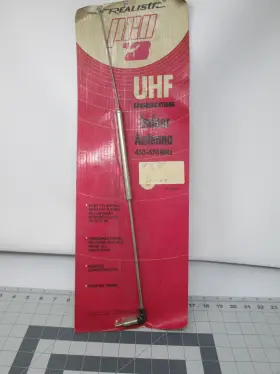 20-451 Radioshack Radio Shack Realistic Pro 3 Uhf Indoor Scanner Antenna