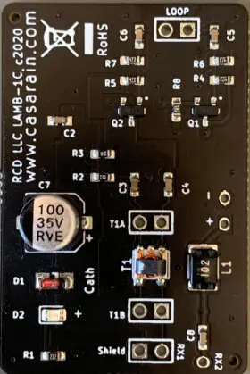 Lamb-1c Rcd Casarain Hf Receiving Loop Amplifier /w Dc Injector