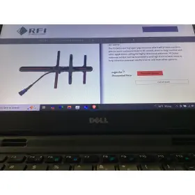 Yb03-99 Rfi 3 Element Yagi 350-600mhz Custom Tuned Antenna