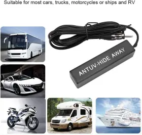 Sanpylfrsbayv9e01320 Sanpyl Hidden Amplified Antenna 12v Universal Electronic Stereo Am/fm Radio Popular #2