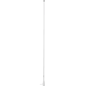 Nvhf00002t Scout 5ft White Vhf Antenna 3db Nylon Ferrule With 5m Rg-58 Coax Ks-22 Pf An Nvhf0