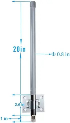 5.5dbi Signalplus 705353163951 Ads-b Flightaware 1090mhz Antenna For Aviation Receiver Rtl Sdr Sof #3