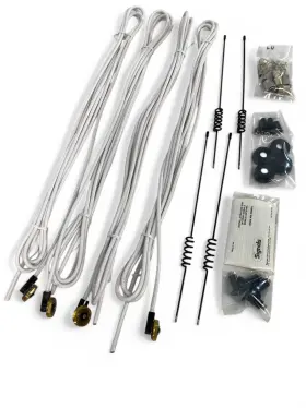 Snb808lu Signals Mobile Cellular Nmo 3/4 Inch Mount Antenna 806-960 Mhz Lot Of 4