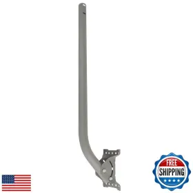 Aorsa7000 Skywalker J Pipe Mount Mast For Outdoor Antenna Sturdy One-piece Mou