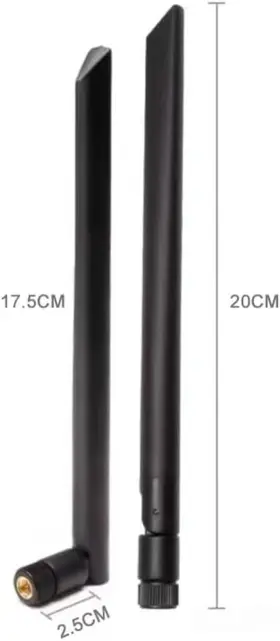 Bcd436hp Slinkdsco 313104626619 700/800/900 Mhz 5dbi Sma Antenna For Uniden Sds100 Bcd396xt Scanner Sli #2