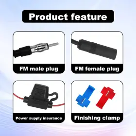 Stya9 Stymart 12v Car Booster 25 Db - Amplify Signal And Reduce Noise Am Fm Radio Universal #2