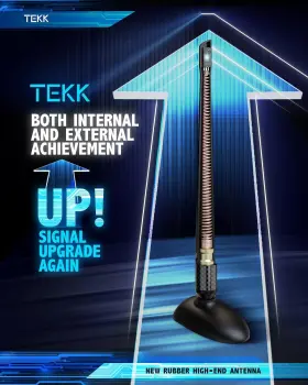 Ekae15-3 Tekk Carbon Fiber Short Antenna Compatible With Select Models Ae15-3 7.9 Inc #2