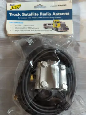 00107681 Tram Mirror Mount Truck Satellite Radio Antenna Kit Sirius Xm Radios 00107681 Tram Mirror Mount Truck Satellite Radio Antenna Kit Sirius Xm Radios