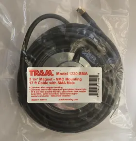 1230sma Tram 3 Inch Magnet Antenna Mount Nmo 17ft Rg58 With Sma Male For Mobile Radio 1230 1230sma Tram 3 Inch Magnet Antenna Mount Nmo 17ft Rg58 With Sma Male For Mobile Radio 1230