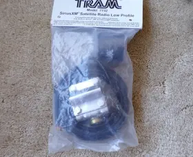 Rg58 Tram 7732 Satellite Radio Mirror-mount Low-profile Antenna With Cable T25