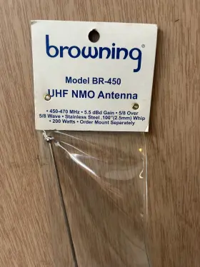 Br-450 Tram Browing Uhf 5.5 Gain Antenna Br-450 Tram Browing Uhf 5.5 Gain Antenna
