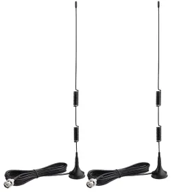 Treadalt-tec 645195972789 20-1300mhz Police Scanner Antenna Radio Magnetic Base Hf Vhf