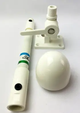 25045-10 Trimble Navigation Gps Bullet Ii He Antenna With Type F Connector