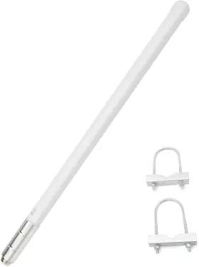 Ua-40vu Uayesok Dual Band Fiberglass Mobile Radio Antenna Uhf Vhf 144/430mhz Base White Ua-40vu Uayesok Dual Band Fiberglass Mobile Radio Antenna Uhf Vhf 144/430mhz Base White