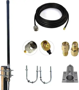 Ud Unique Dice 313032751780 Flightaware Ads-b Antenna - Dual Band 1090mhz/978mhz Omnidirectional 6dbi N-t