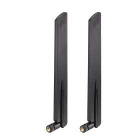 15dbi Uxcell 2pcs Gsm Lte Antenna 3g 4g 700-2700mhz Sma Male Paddle Type