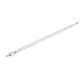 Uxcell A13111400ux0595 62cm Long 4 Sections Radio Control Am Fm Tv Silver