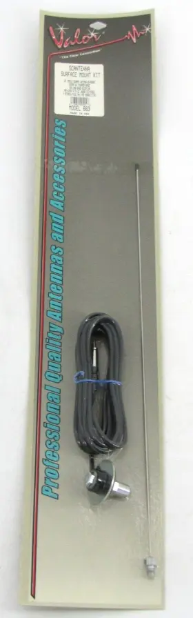 Valor 093642004246 Scantenna Scanner Antenna Surface Mount 18 Inch Mobile 25-986mhz With 12ft Cable #2 Valor 093642004246 Scantenna Scanner Antenna Surface Mount 18 Inch Mobile 25-986mhz With 12ft Cable #2