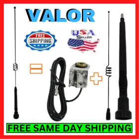 Mm859ef Valor Elevated Feed Mirror Mounting Kit Motorola Style Cellular Antenna With Cable
