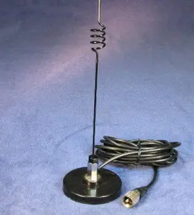 Workman El-pn-47348398 Magnetic Mobile Antenna Ham Radio 2 Meter / 70 Cm 140 To 150 And 440 Black