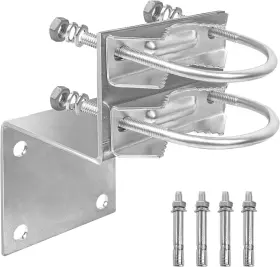 Xrds -rf 614160519144 Xrds-rf Antenna Pole Mount Kits Bracket With Double Xrds -rf 614160519144 Xrds-rf Antenna Pole Mount Kits Bracket With Double