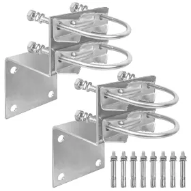 Xrds -rf 658358817049 Xrds-rf Antenna Pole Mount Kits Bracket With Silver