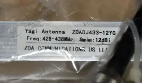 Zdadj433-12yg Zda Communications Yagi Antenna 428-438mhz 12dbi Directional Outdoor