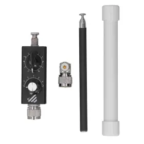 Zeroneks48wo7nbd Zerone Shortwave Antenna Portable Qrp Hf Full Band Small Black
