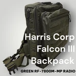 Harris Corp Falcon Iii Backpack RF-5935-CA001 Od Green RF-7800M-MP Radio Bag. Fixed Price $249.99.
