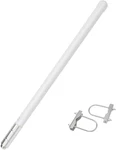 Uhf Fiberglass Mobile Radio Antenna, 400-470MHZ Gmrs Base 17 Inches SO2. Fixed Price $39.95.