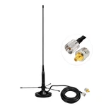 Bingfu Vehicle Mobile Ham Radio Antenna With Ground Planes Dual Band Black. Fixed Price $41.58.