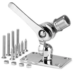 Tingzhigo Marine Vhf Antenna Mounts, Adjustable Base Silver. Fixed Price $70.76.