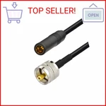 Eightwood PL259 Uhf To Din Fm/am Female Adapter RG58 Coax Cable 12 Inches. Fixed Price $11.99.
