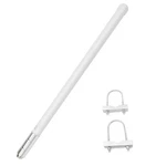 Dual Band Fiberglass Radio Antenna, Uhf Vhf 144/430MHZ Base 17 Inches, White. Fixed Price $43.49.