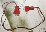 Red Cable Wire Zenith Transoceanic Antenna Connector. Fixed Price $9.99.
