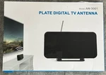 Plate Digital Tv Antenna Model: AN-3001 4K, Vhf/uhf. Fixed Price $19.99.