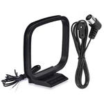 Bingfu 75 Ohm Fm Antenna And Am Loop For Home Stereo Receiver. Fixed Price $14.92.