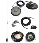 Mobile Radio Antenna 445-470MHZ 5DBD Hole Trunk Mirror Magnet Mount Mini-uhf. Fixed Price $66.00.