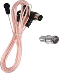Diann Fm Antenna 75 Ohm Dipole With 3 Adapters For Indoor Radio Home. Fixed Price $9.96.